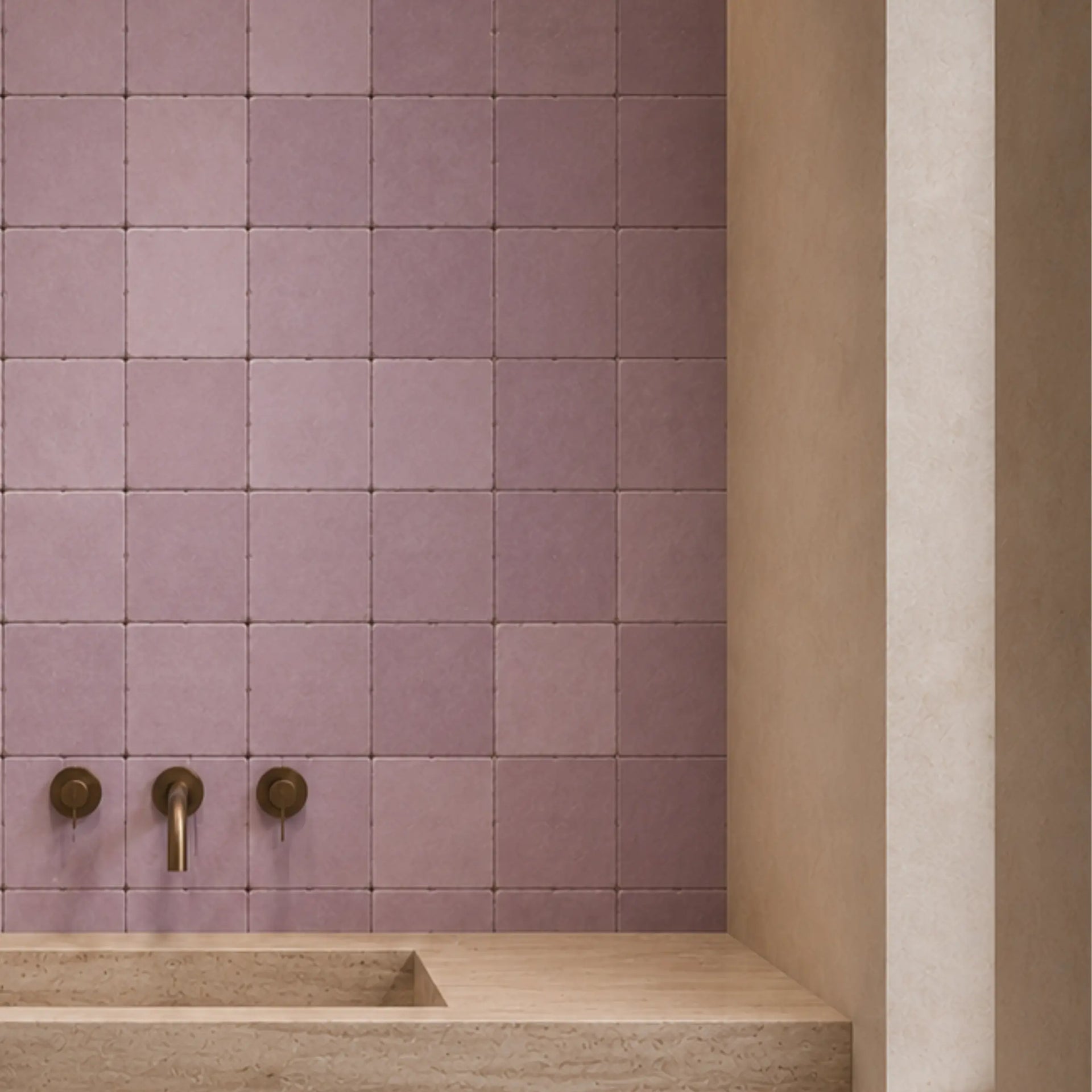 Dusty Lilac • Matte Tile