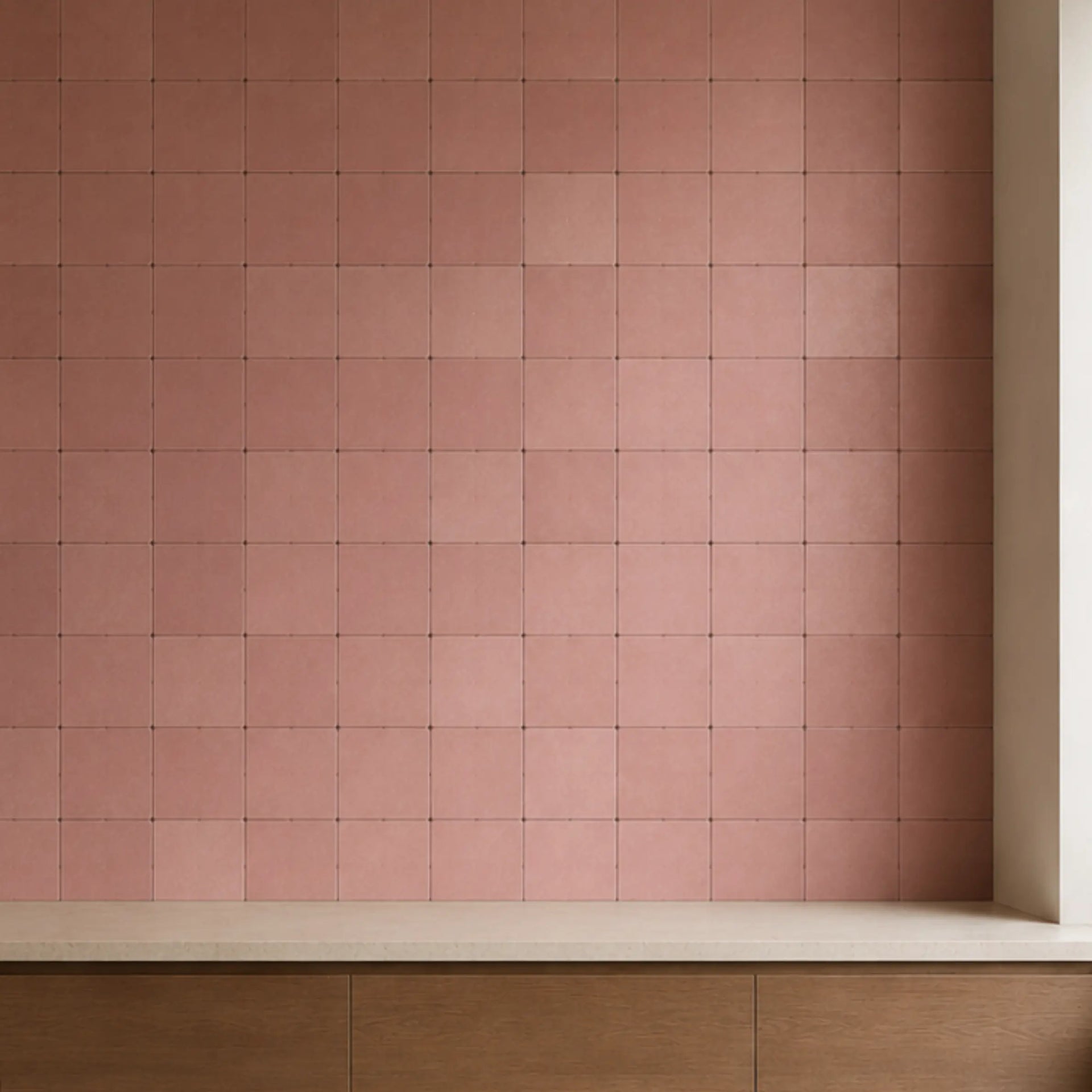 Dusty Rose • Matte Tile