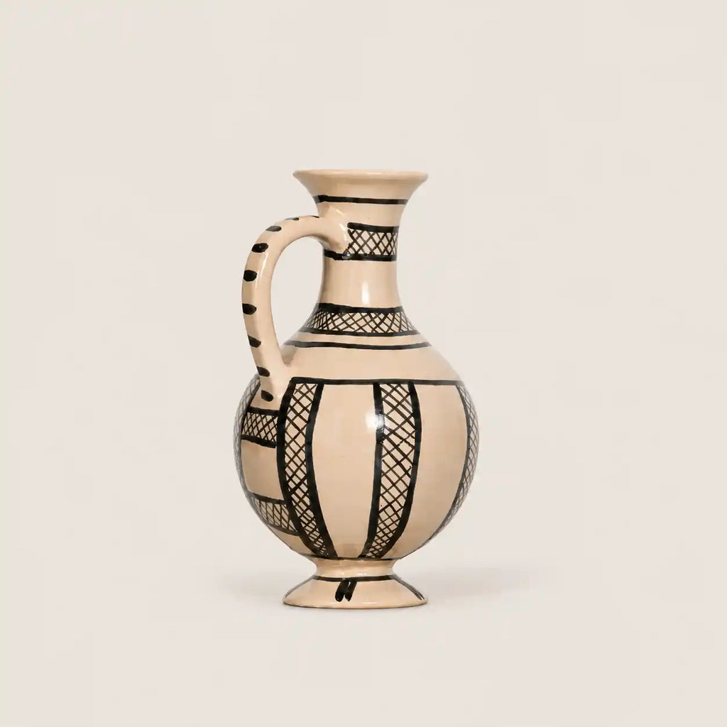ceramic jar decorative object