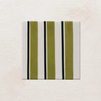 Green Pinstripe • Gloss Tile