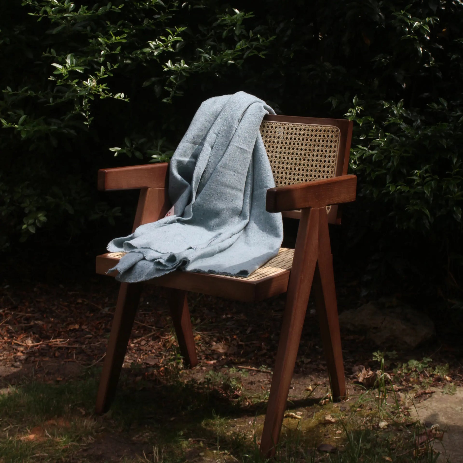 Haar Throw • Denim Melange