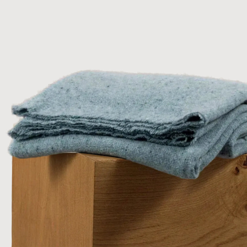 Haar Throw • Denim Melange