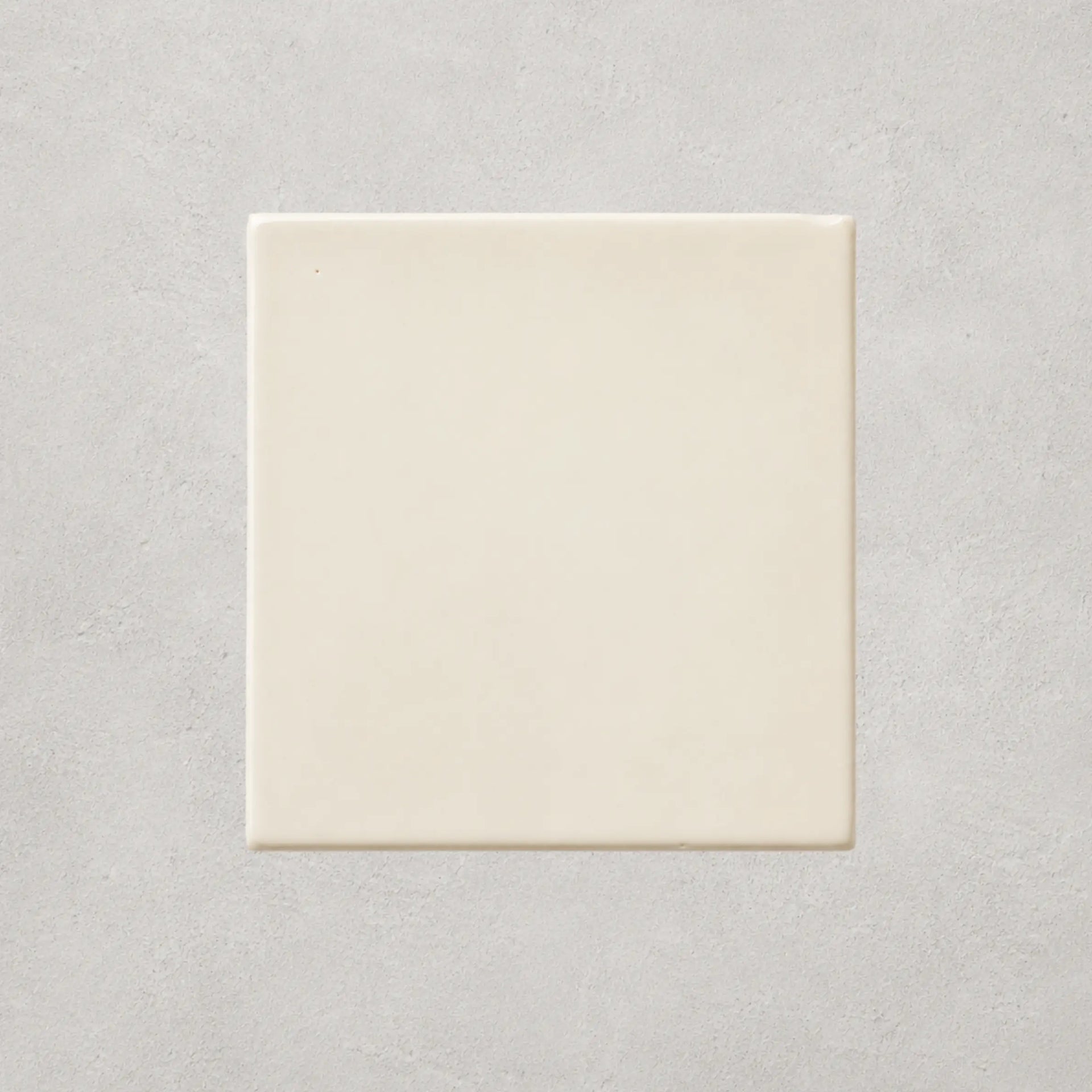 Ivory white • Gloss Terracotta Tile