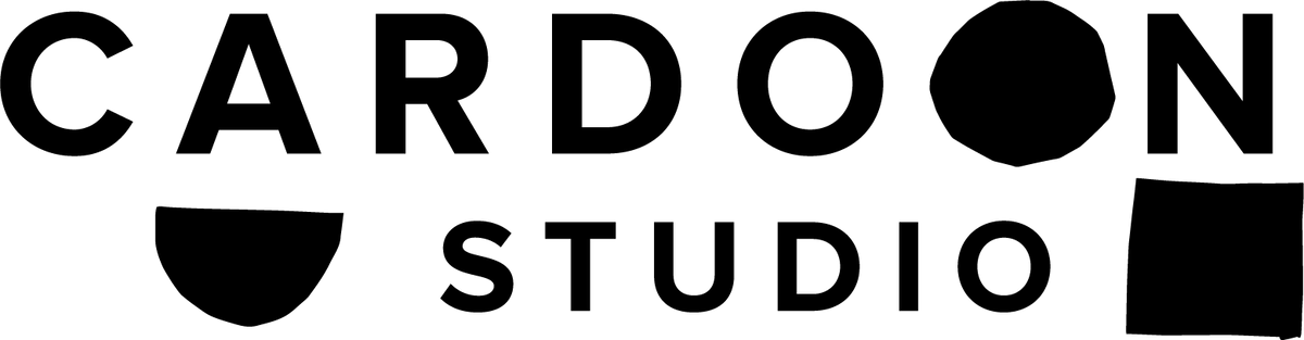 Logo of Cardoon Studio with a green background