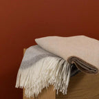 My Store Matiz Throw Charcoal Grey + Silver Grey Ombré