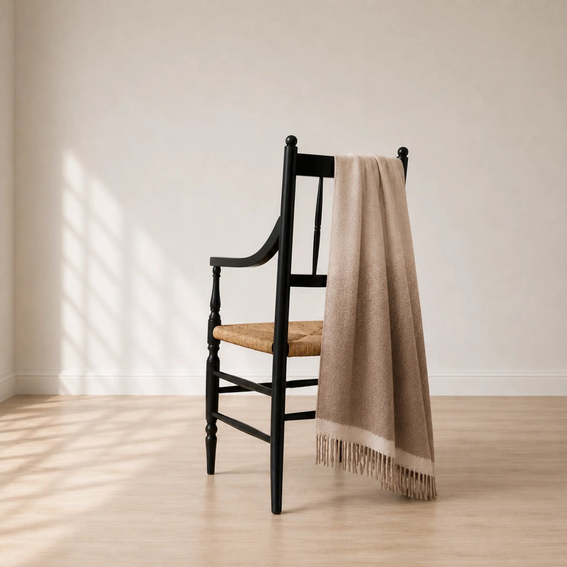 Matiz Ombré Throw • Chocolate & Sand