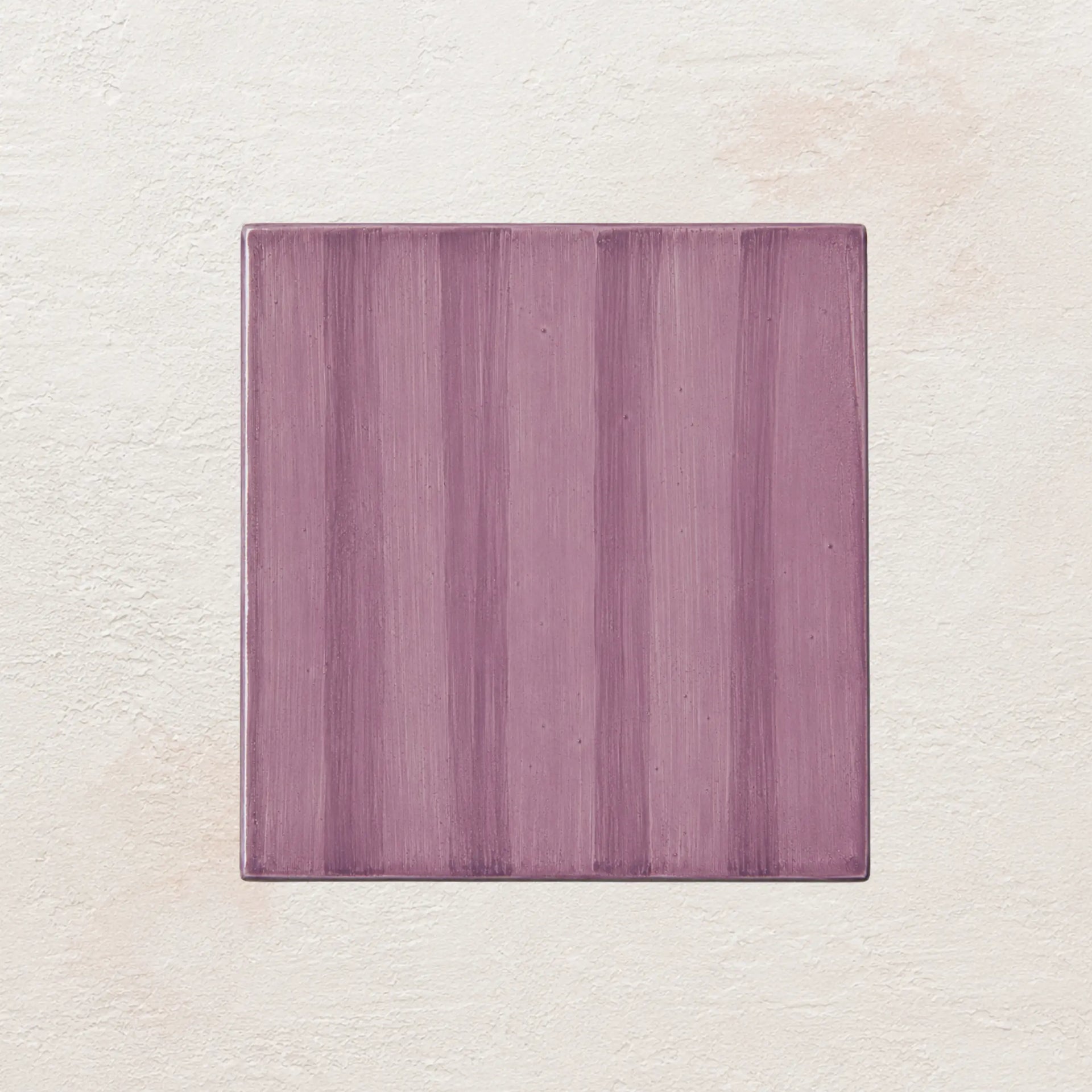 Mauve Brushstroke • Gloss Tile