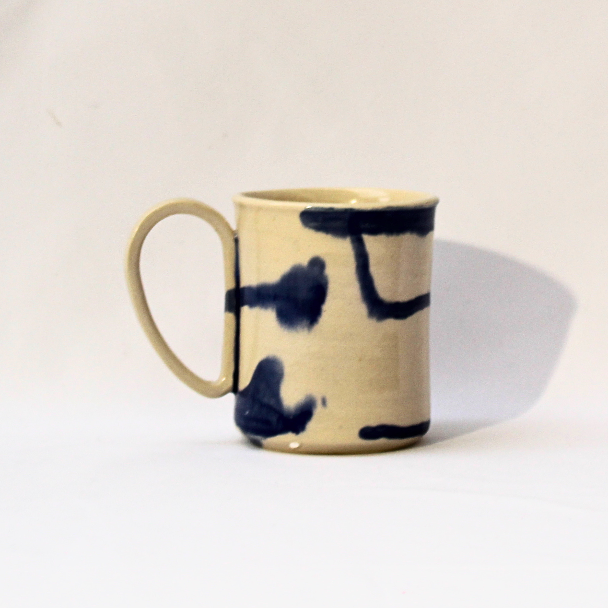 Blue Brush Mug
