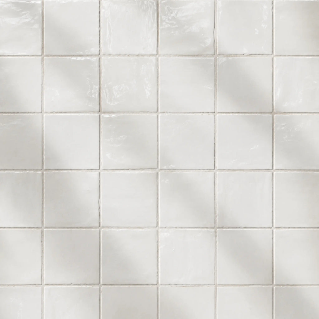 Off-White • Gloss Terracotta Tile
