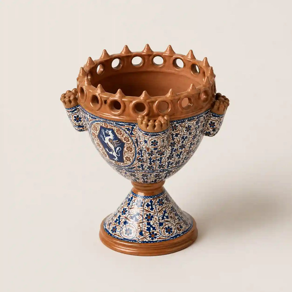 Offering bowl in lustreware