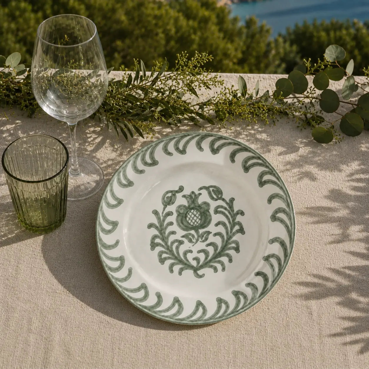 Olive Pomegranate • Dinner Plate