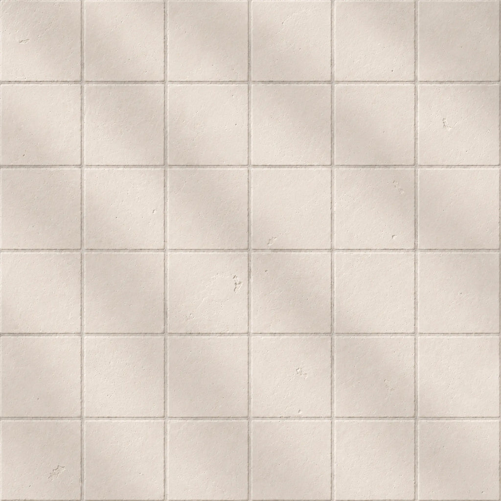 Pearl White • Matte Terracotta Tile