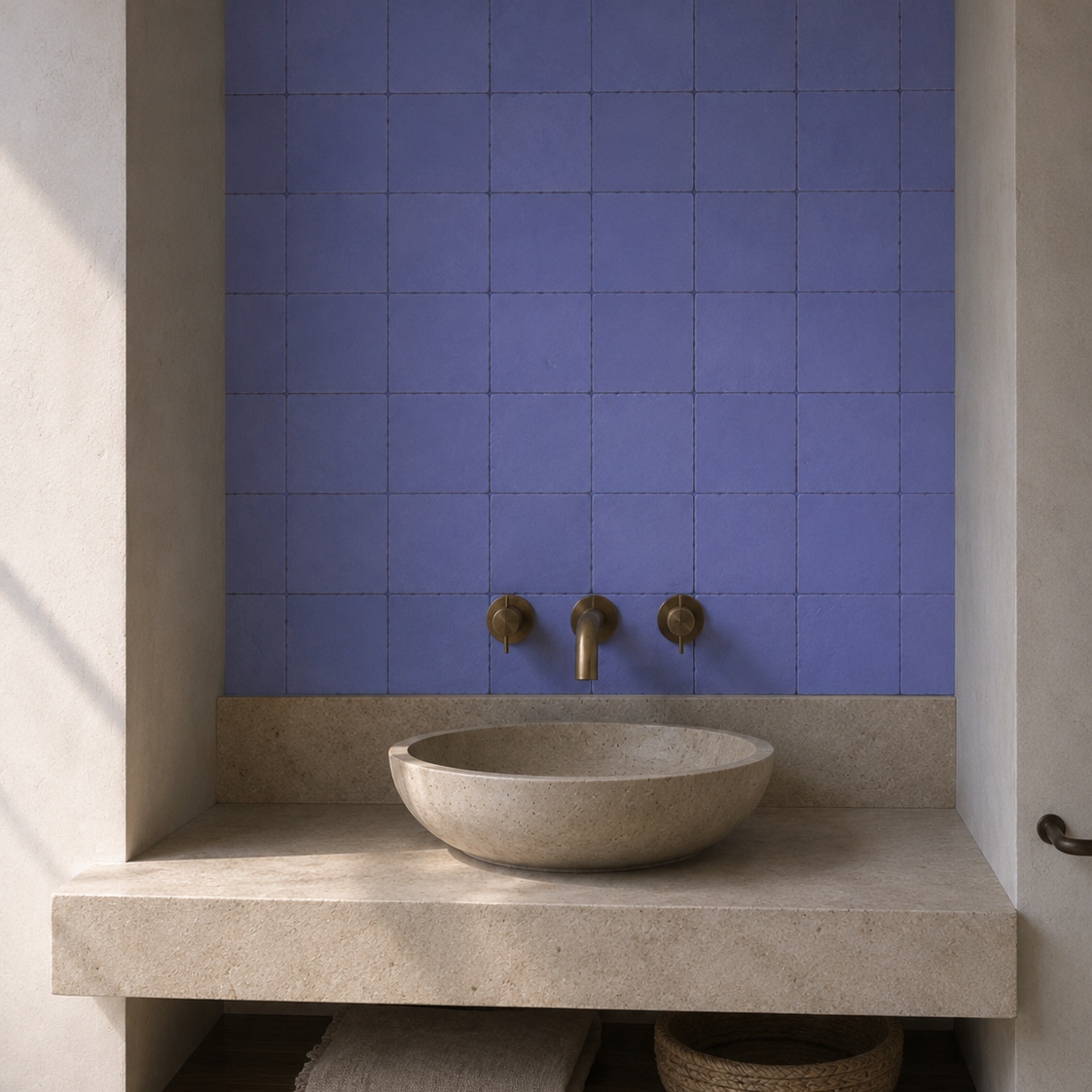 Periwinkle Blue • Matte Tile