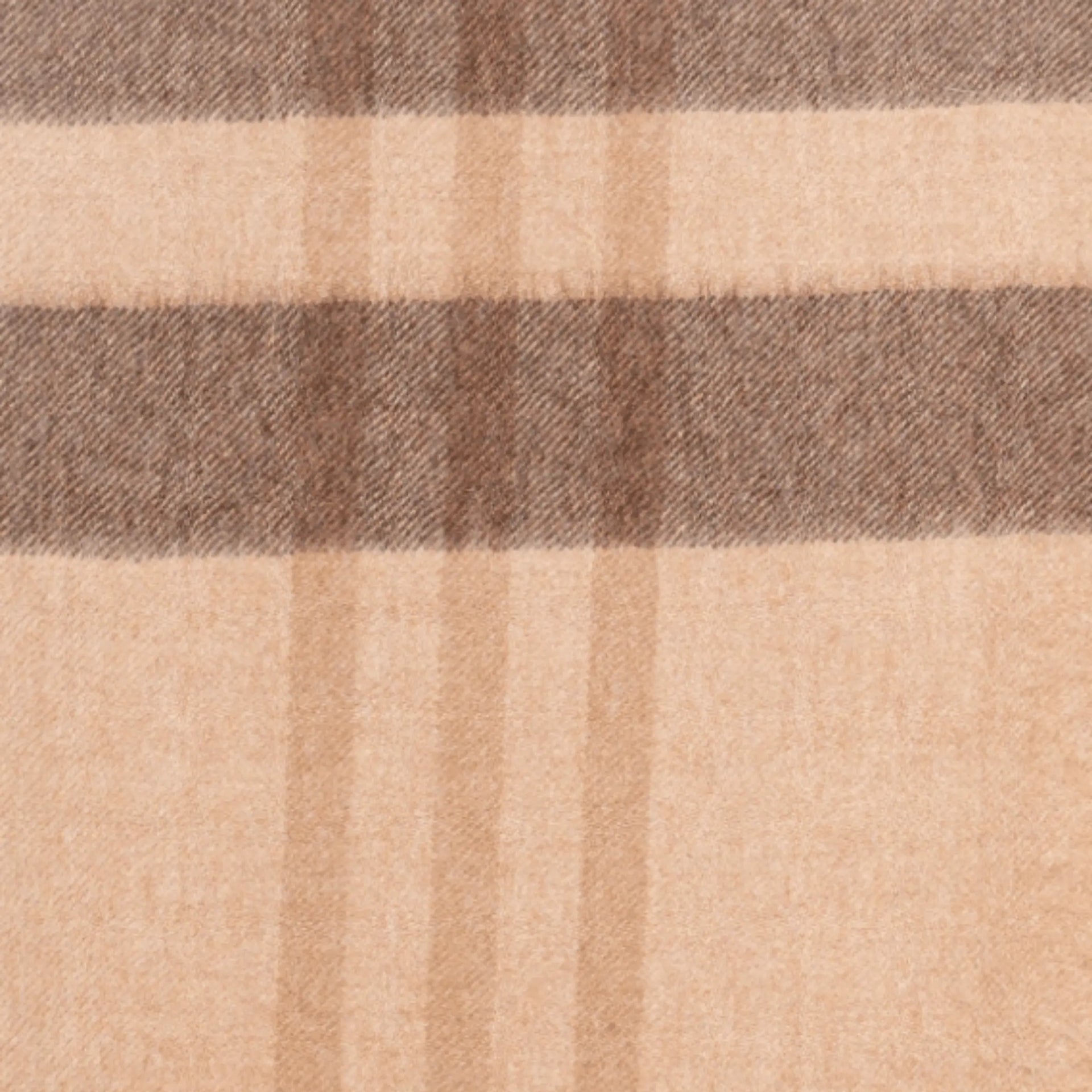throw blanket plaid check in caramel 100% alpaca