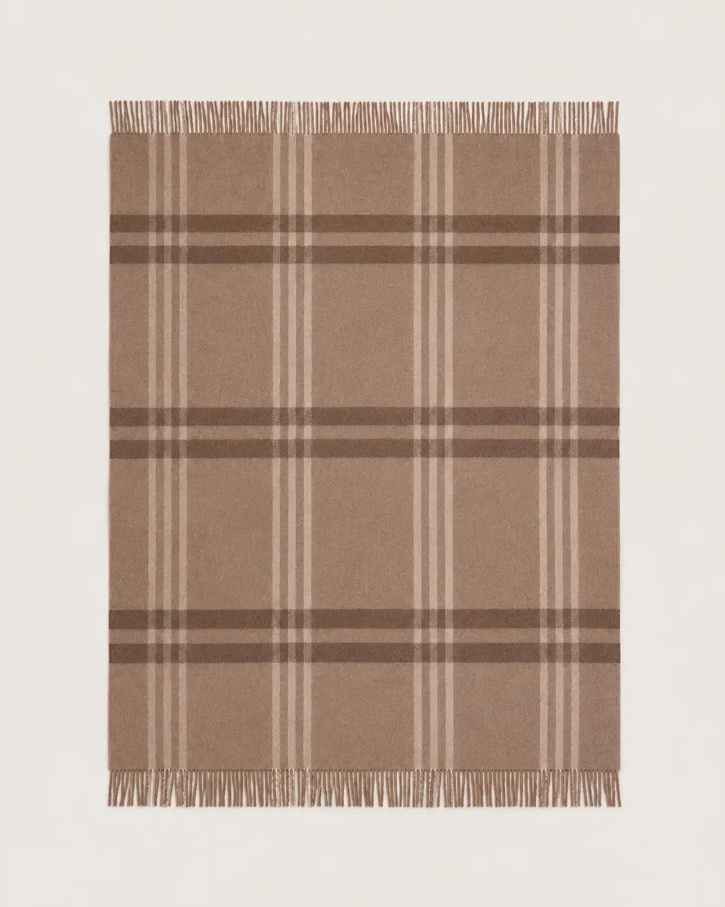 Plaid Throw • Chocolate