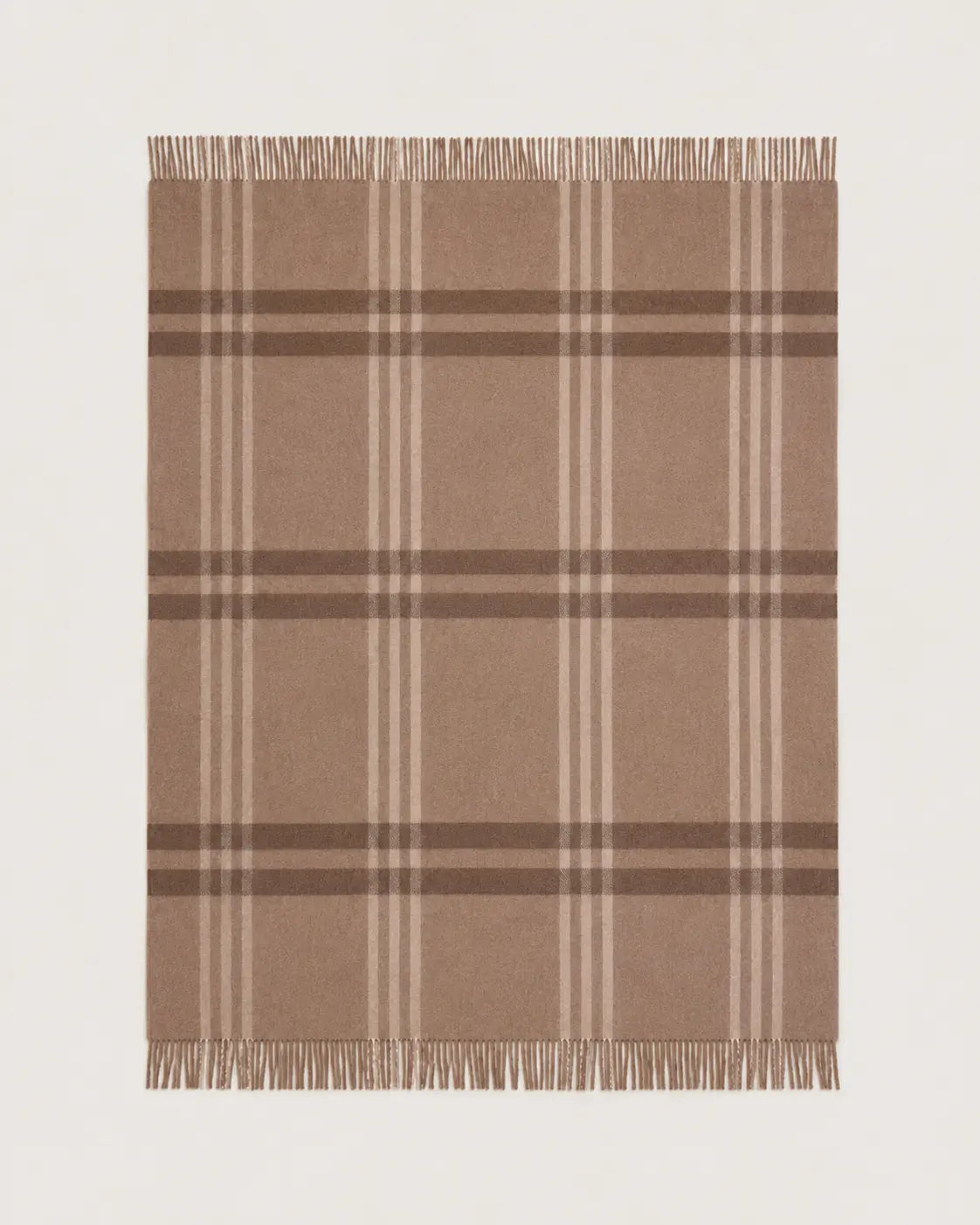 Plaid Throw • Chocolate