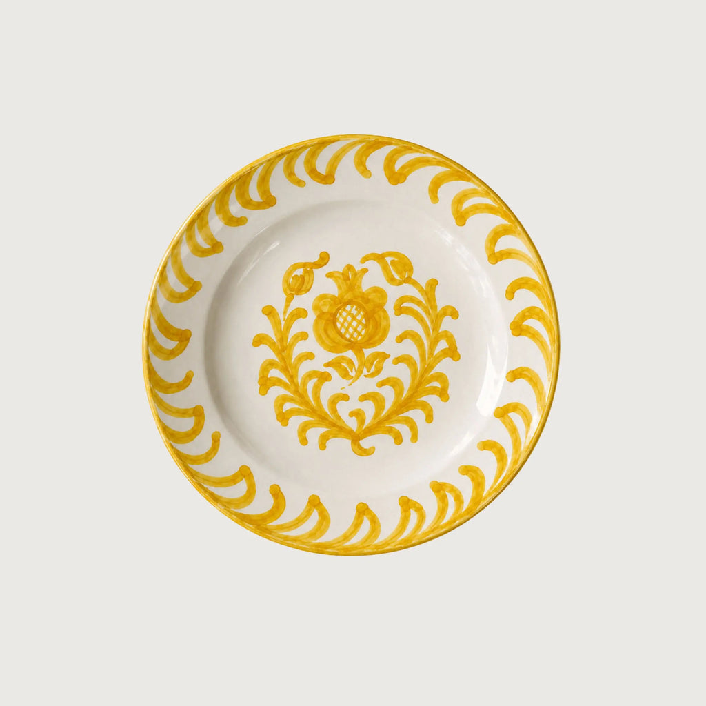 Saffron Pomegranate • Dinner Plate