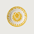 Saffron Pomegranate • Dinner Plate
