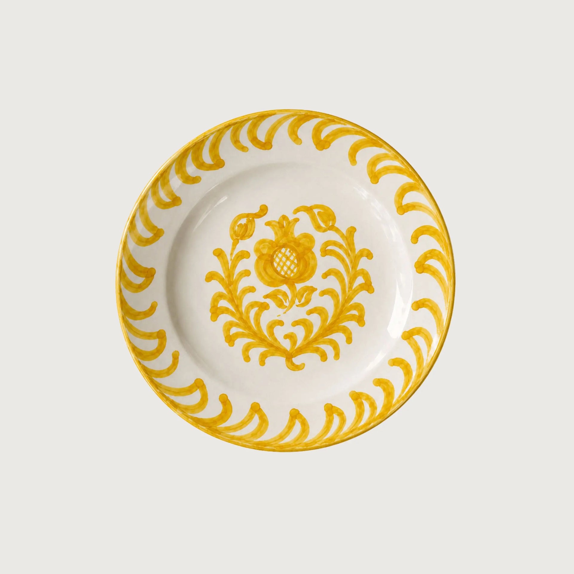 Saffron Pomegranate • Dinner Plate
