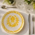 My Store 1 Saffron Pomegranate Plate (22cm)