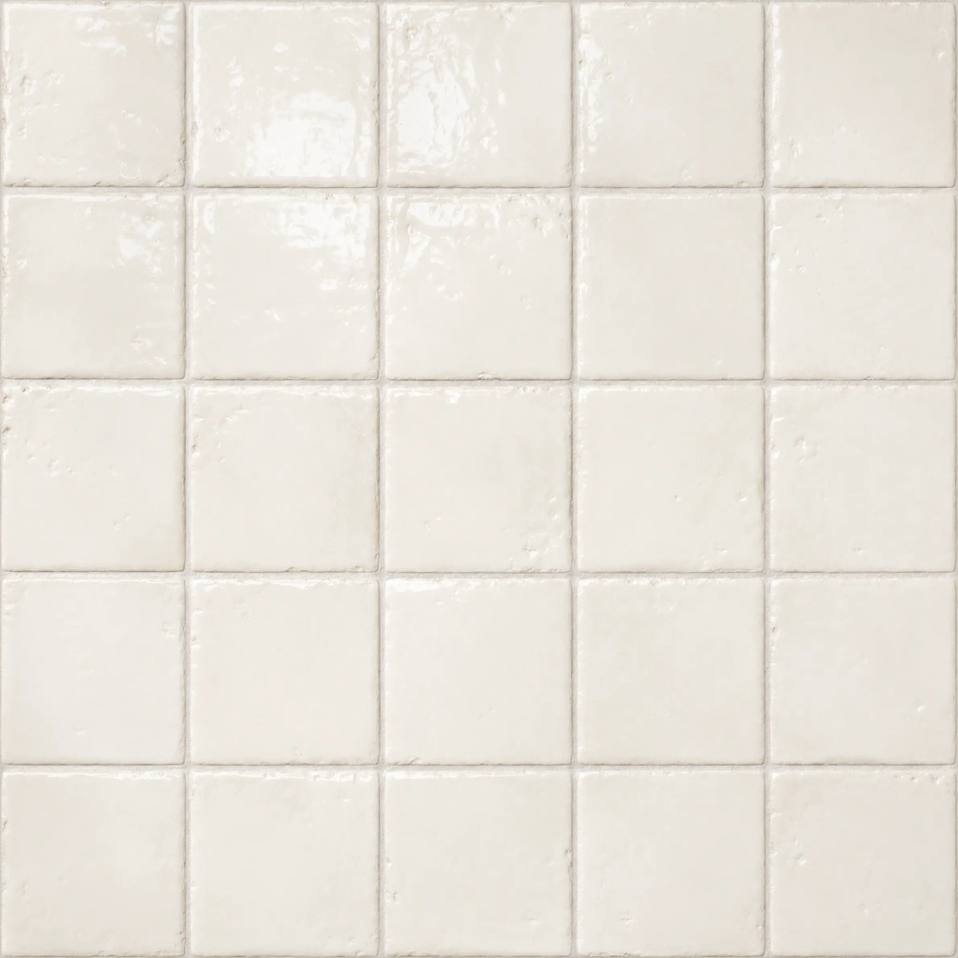 Restoration White • Gloss Terracotta Tile