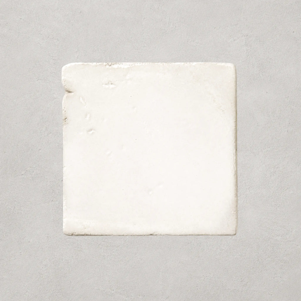 Restoration White • Gloss Terracotta Tile