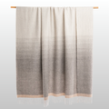 Matiz Throw Mid Grey + Light Grey Ombre