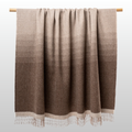 Matiz Throw Dark Brown + Beige Ombre