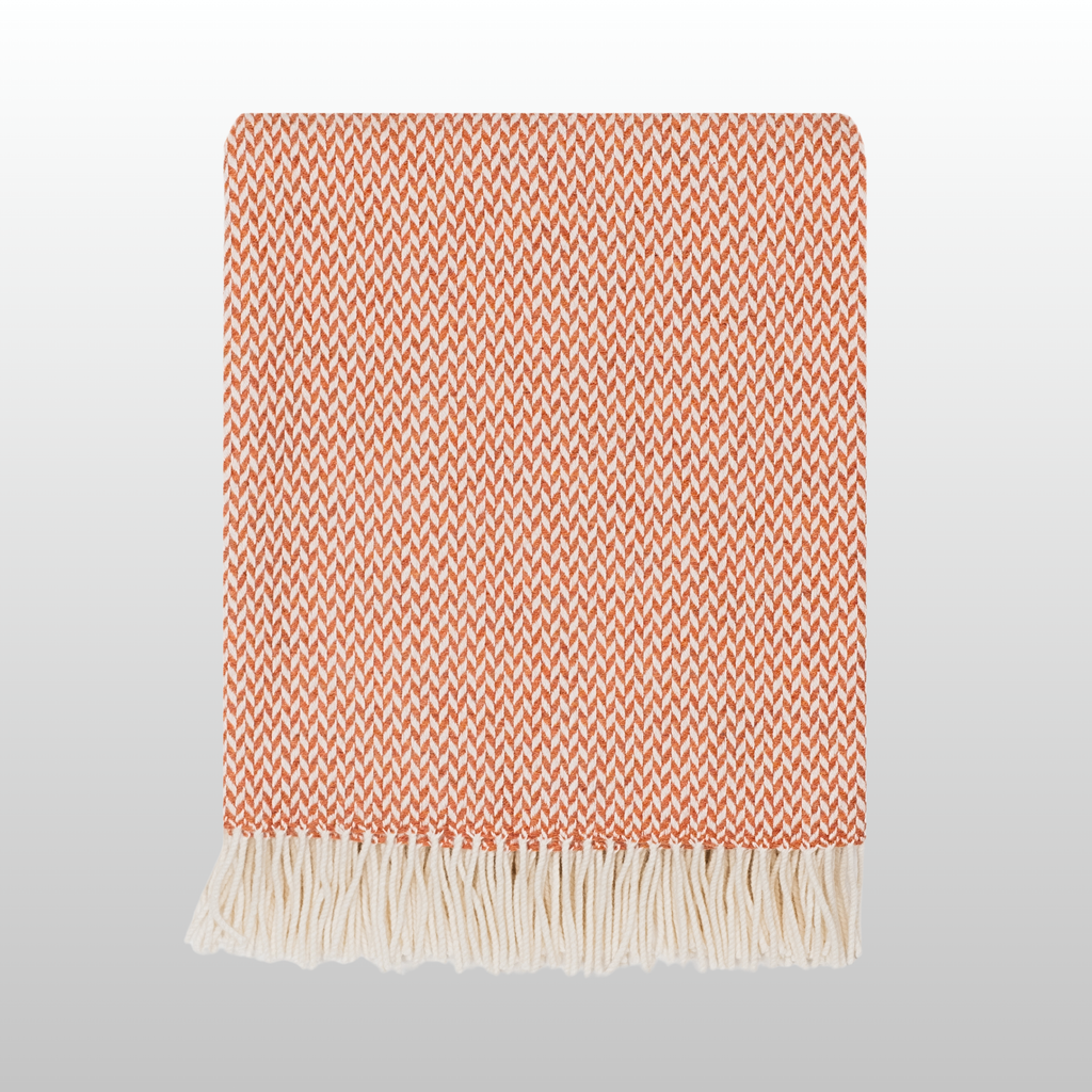 Even Weave Tangerine Orange