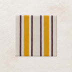 Saffron Pinstripe • Gloss Tile