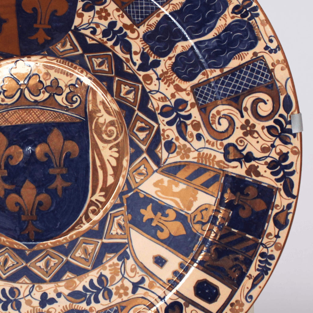 My Store Shorthand Fleur‑de‑Lis • Décor Plate