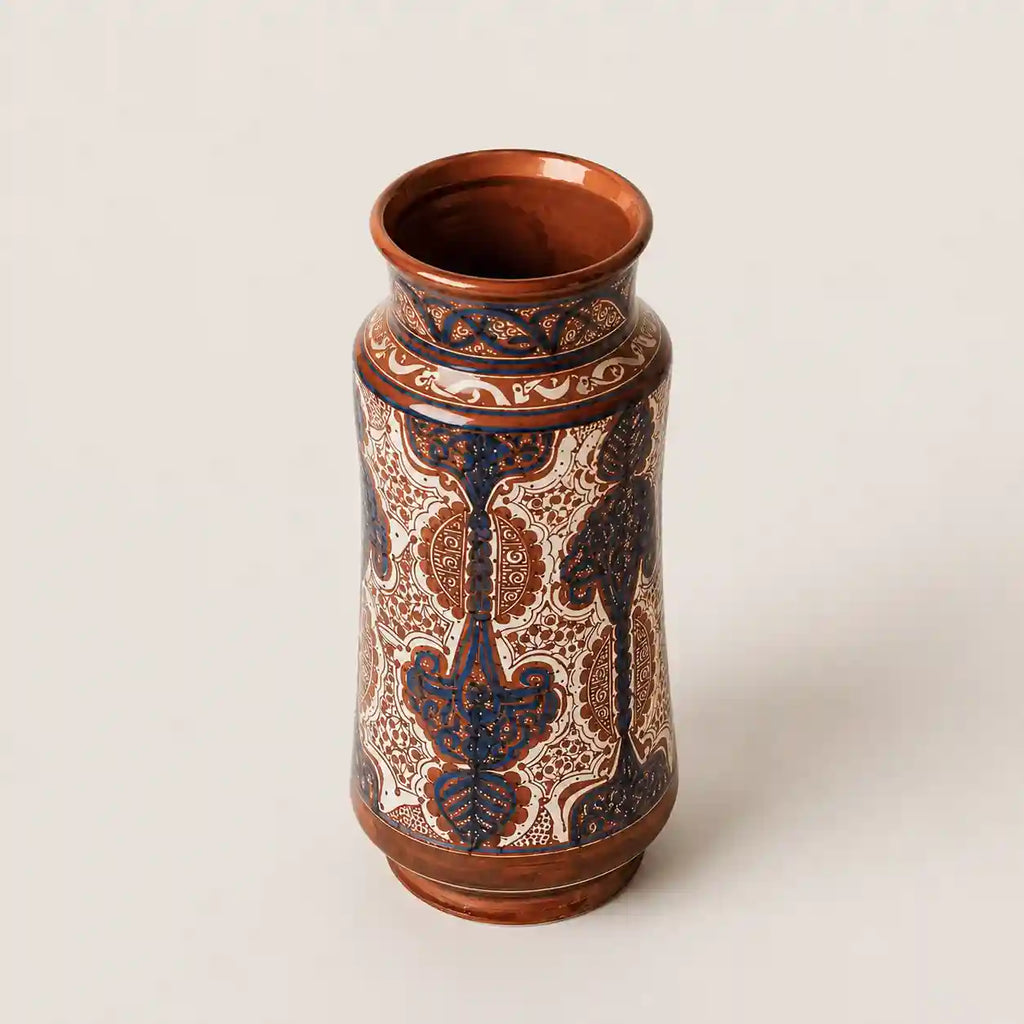 lustreware tall vase
