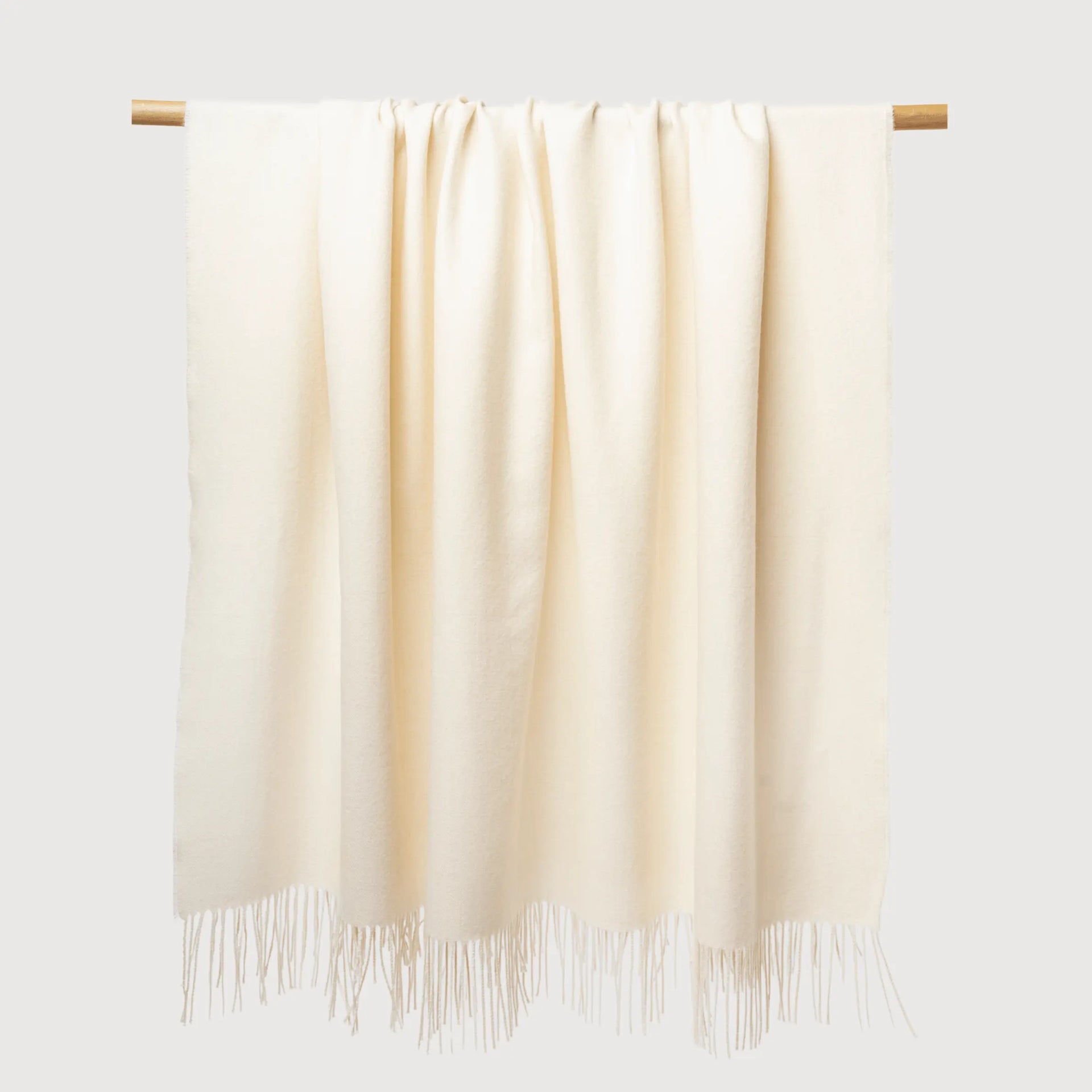 Solace Throw • Porcelain