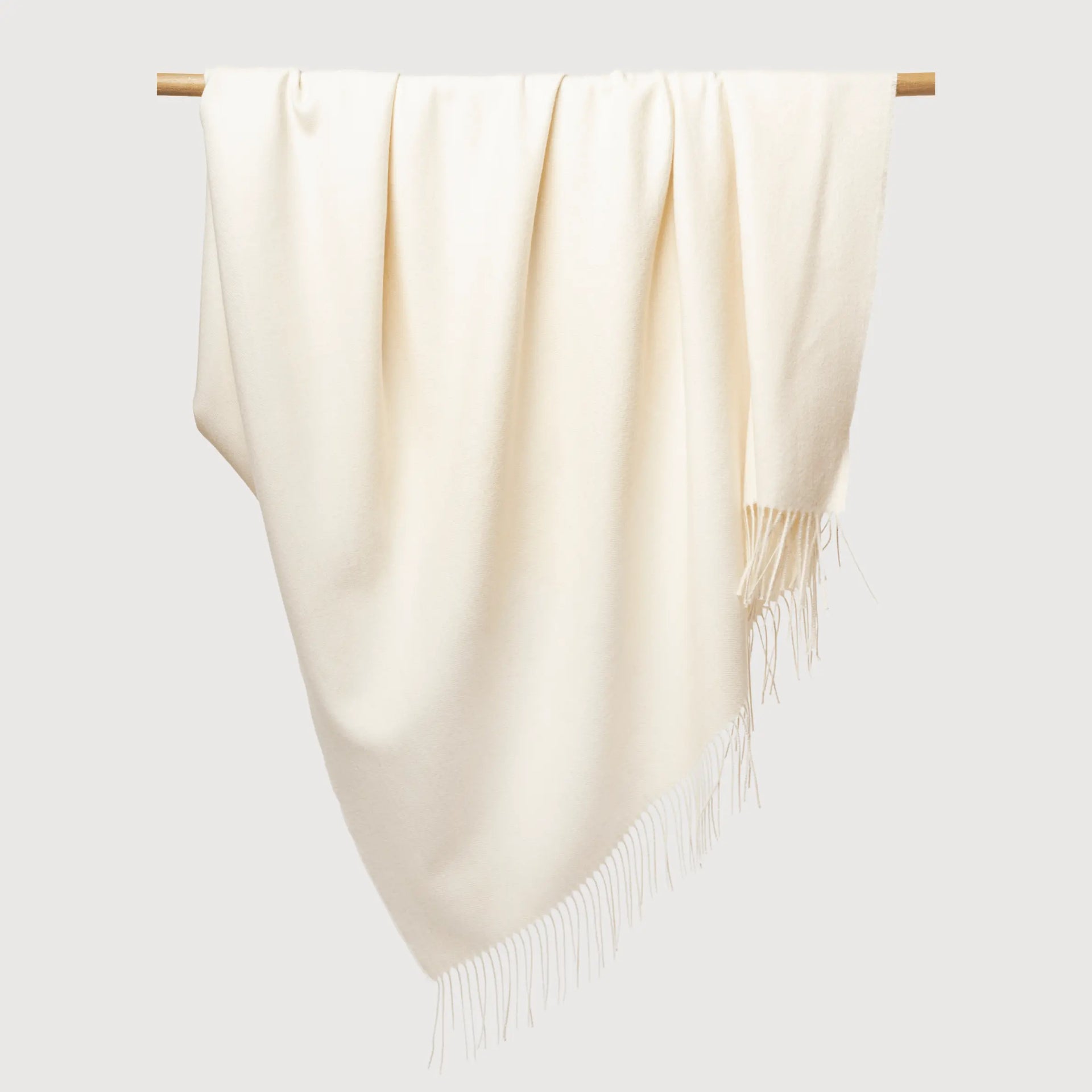 Solace Throw • Porcelain