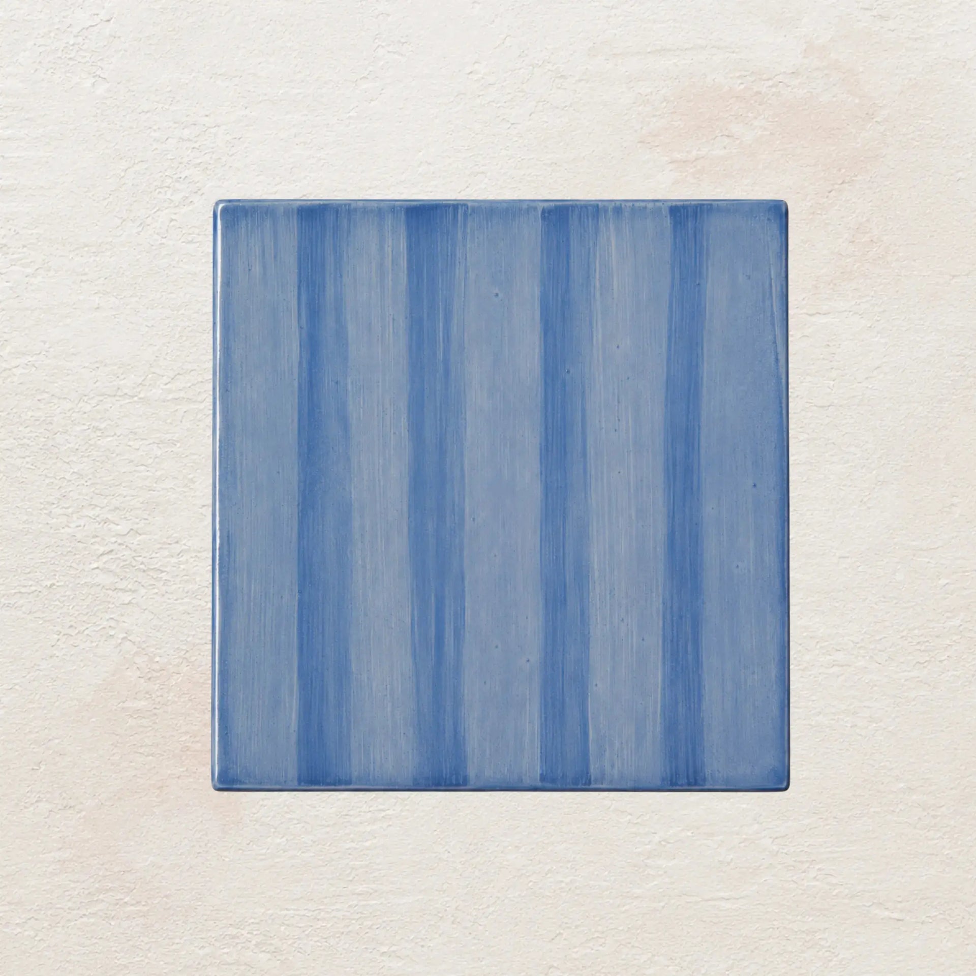 Storm Blue Brushstroke • Gloss Tile