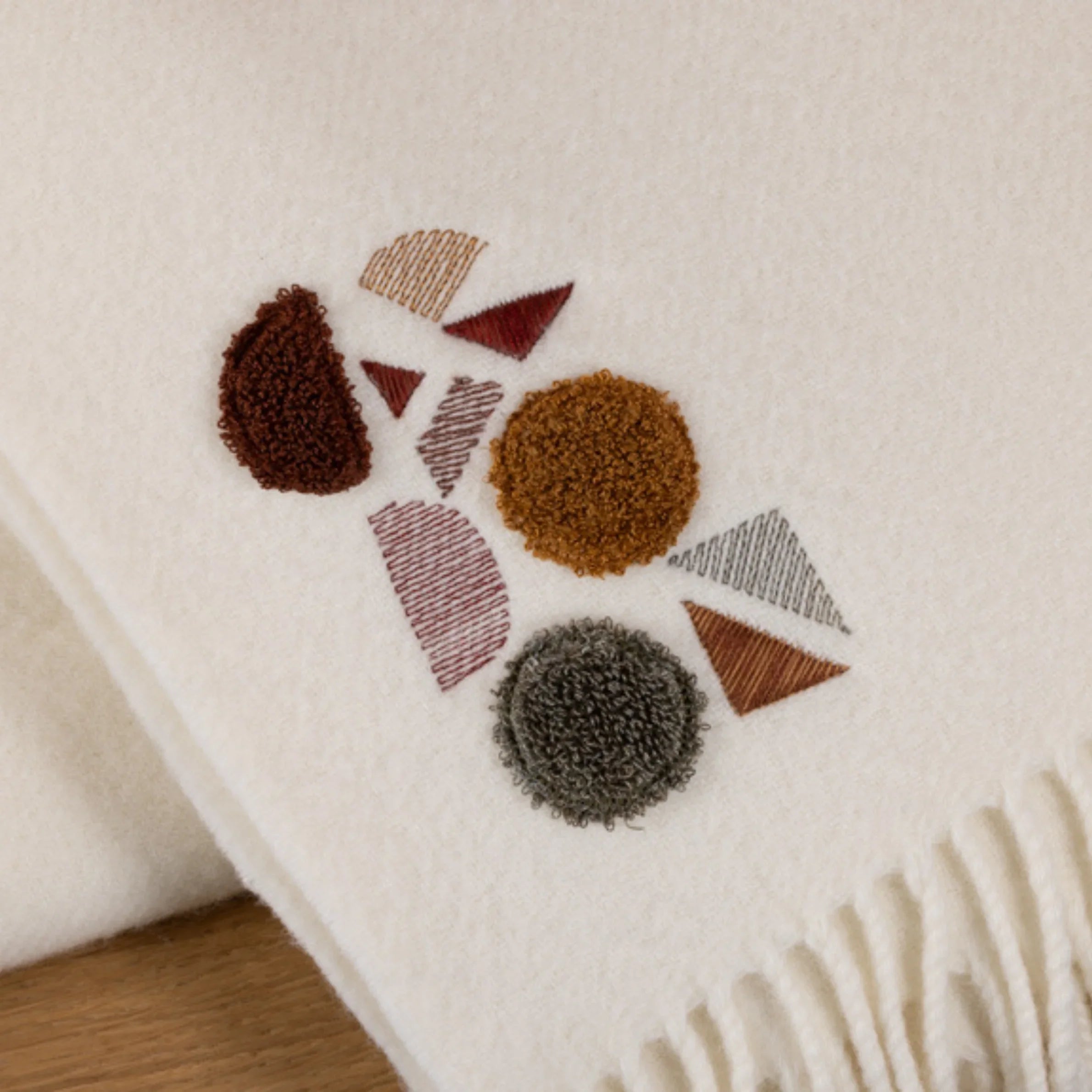 Bothan Off-White Throw