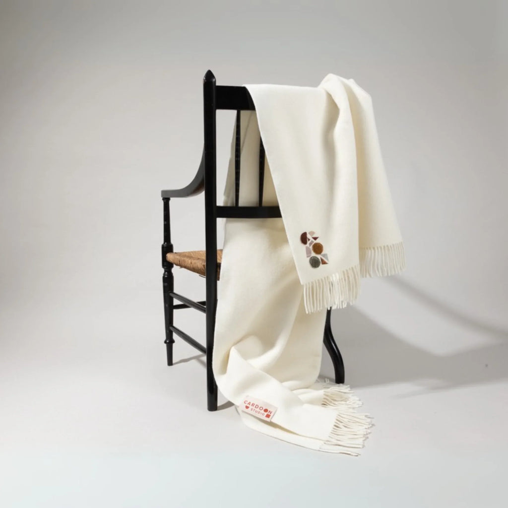 Bothan Off-White Throw