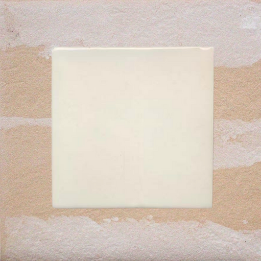 Ivory white Terracotta 13cm