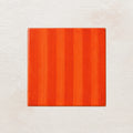 Terracotta Red Brushstroke • Gloss Tile