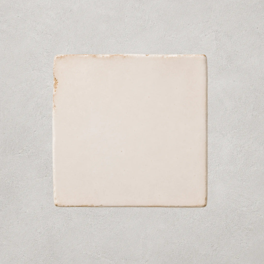 Toasted White • Gloss Terracotta Tile