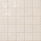 Toasted White • Gloss Terracotta Tile