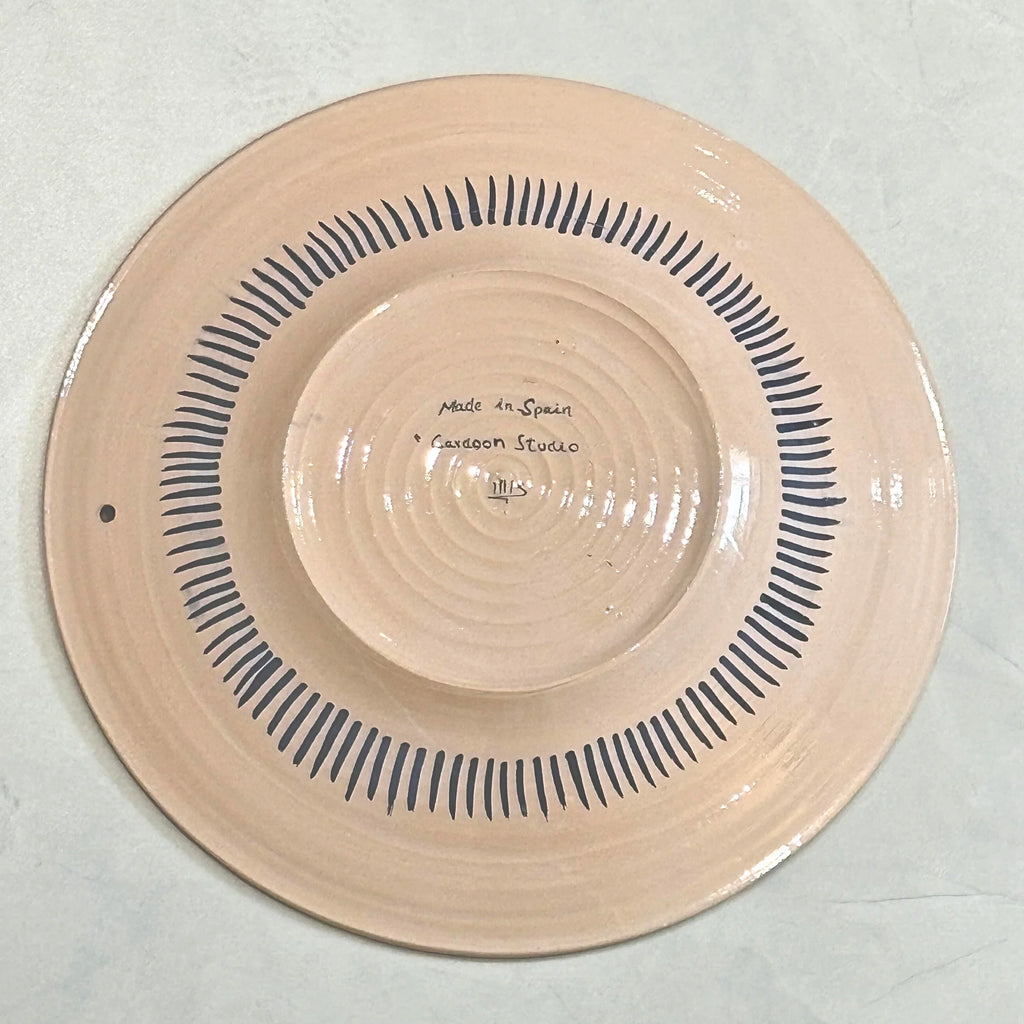 Breath Pattern Décor Plate