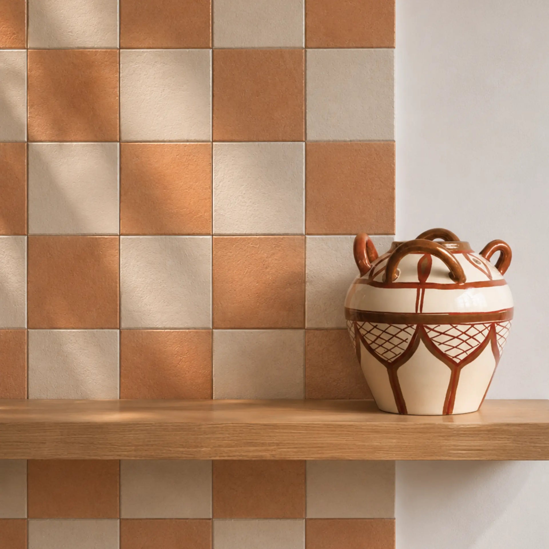 Warm Cream • Matte Tile