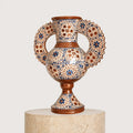 Ceramic vase in lustreware