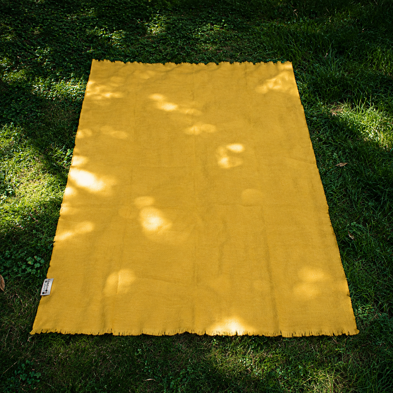Albainn Throw • Saffron