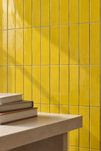 Saffron Yellow • Gloss • Rectangular Tile